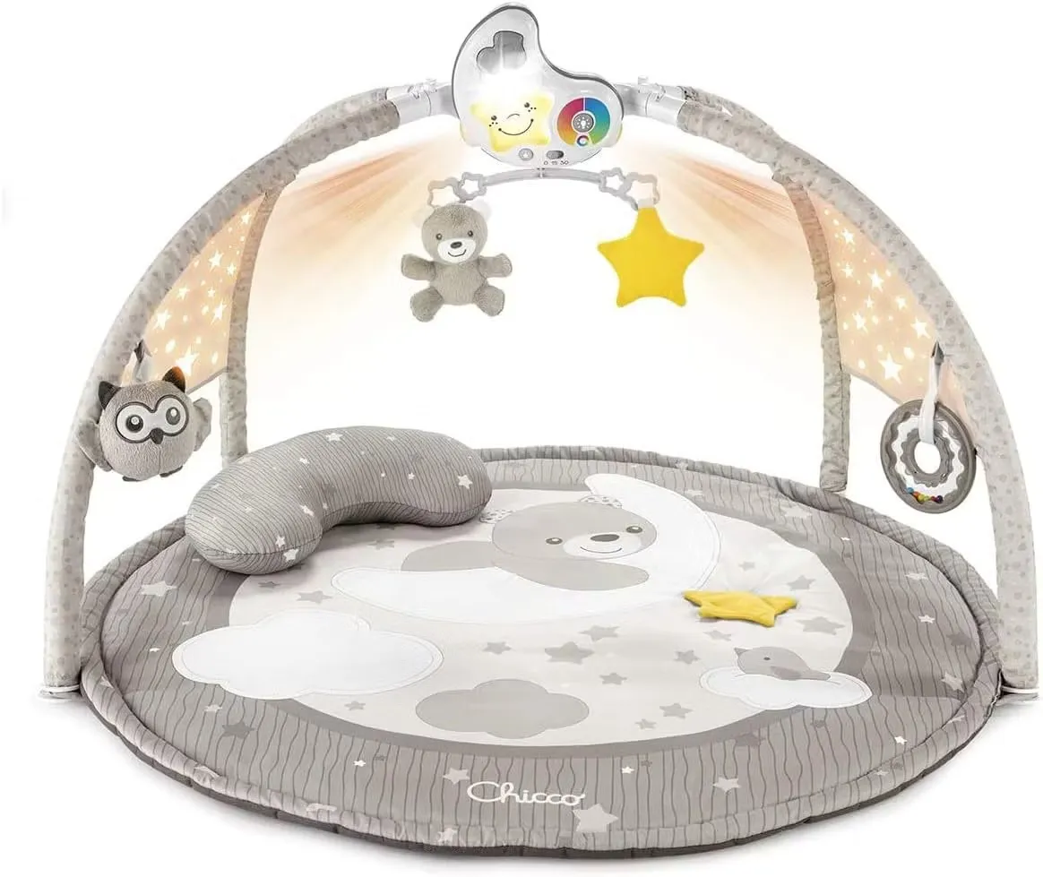 Chicco Babygym Med Projektor Grå