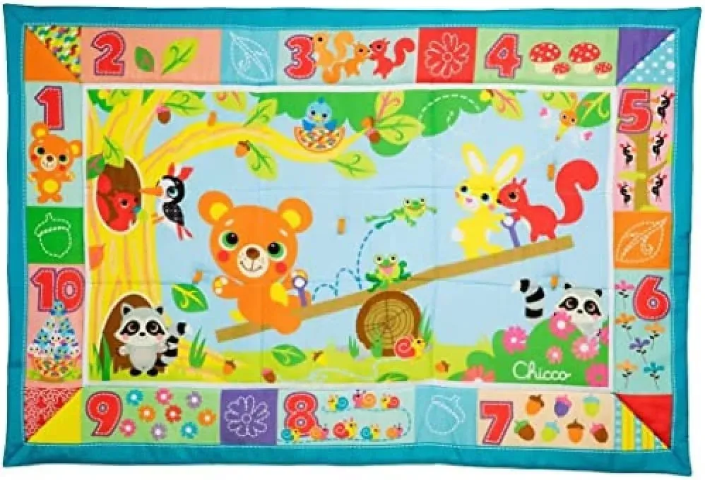 Chicco Lekmatta Skogsdjur
