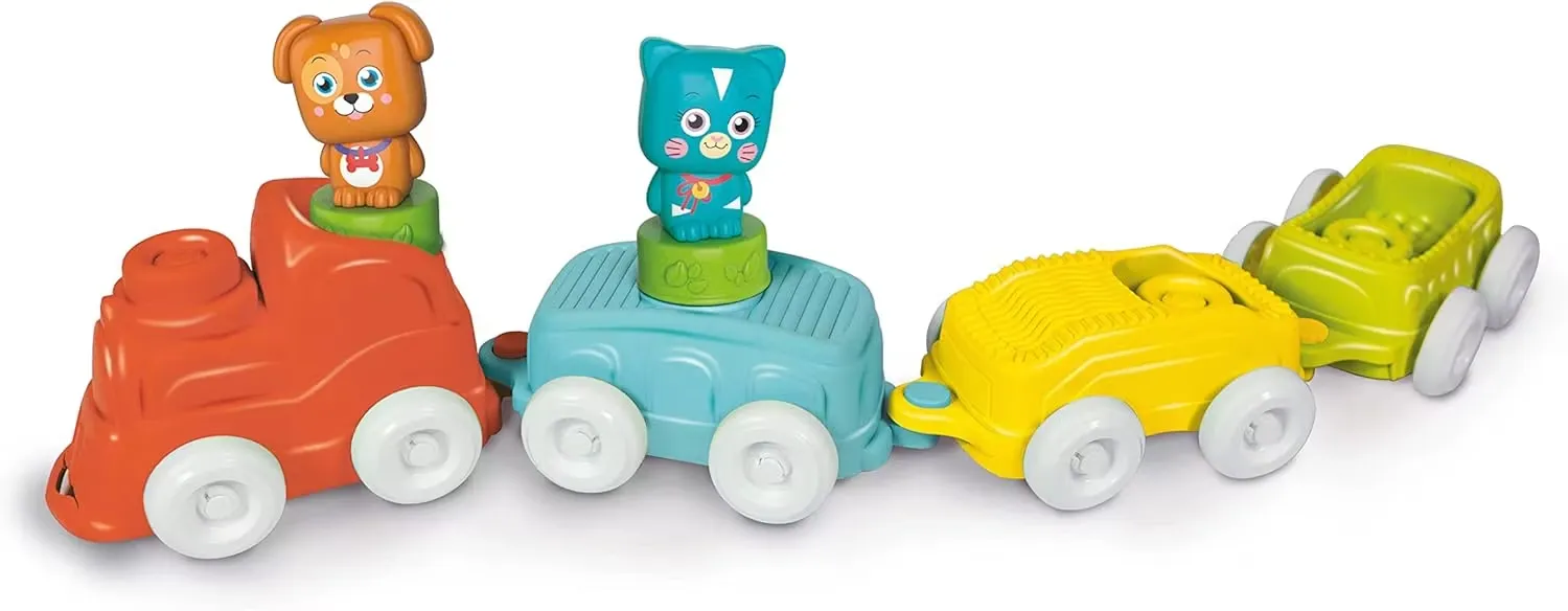 Clementoni Aktivitetsleksak Baby Djurtåg