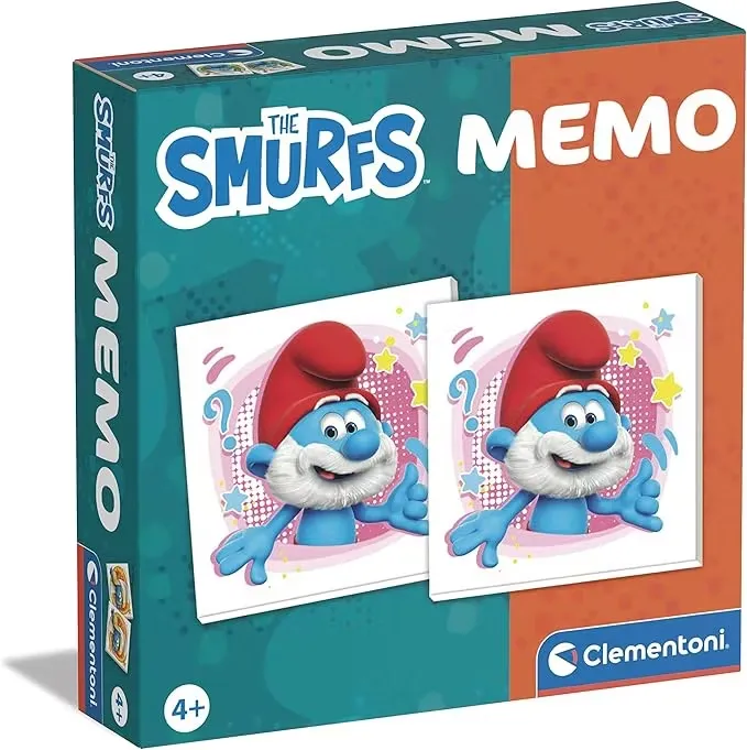 Clementoni Memo Smurfarna