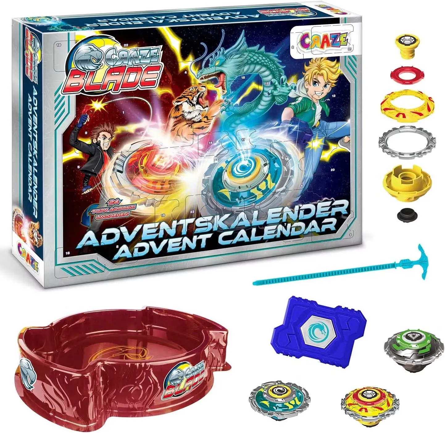 Craze Adventskalender Beyblade Evolution