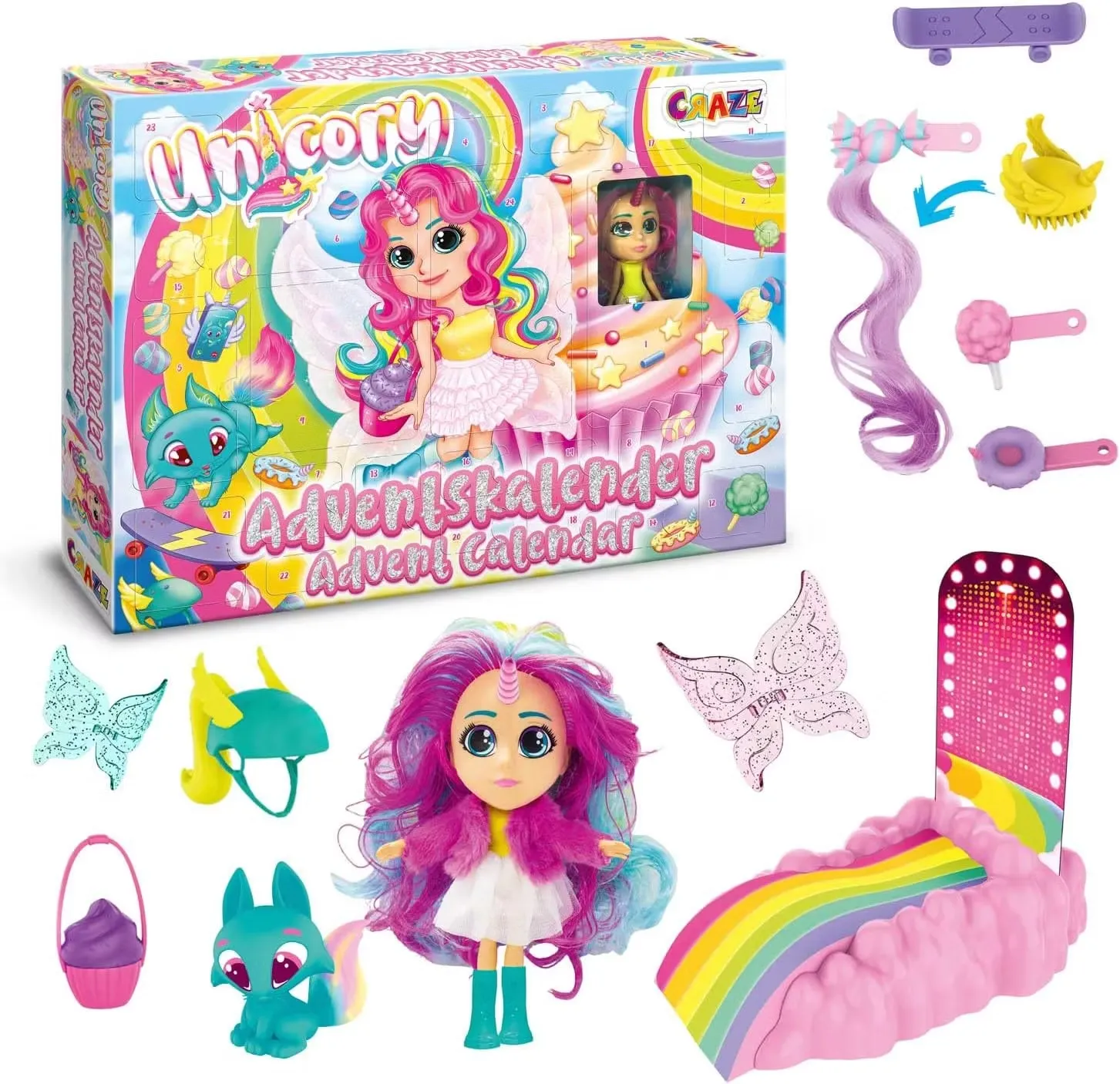 Craze Unicory Adventskalender