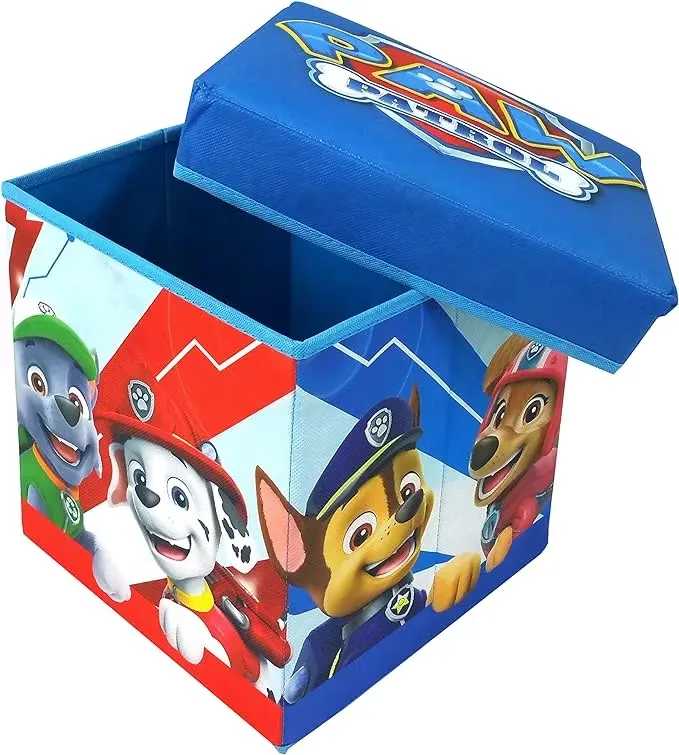 Superdiver Fällbar förvaringslåda med lock Paw Patrol