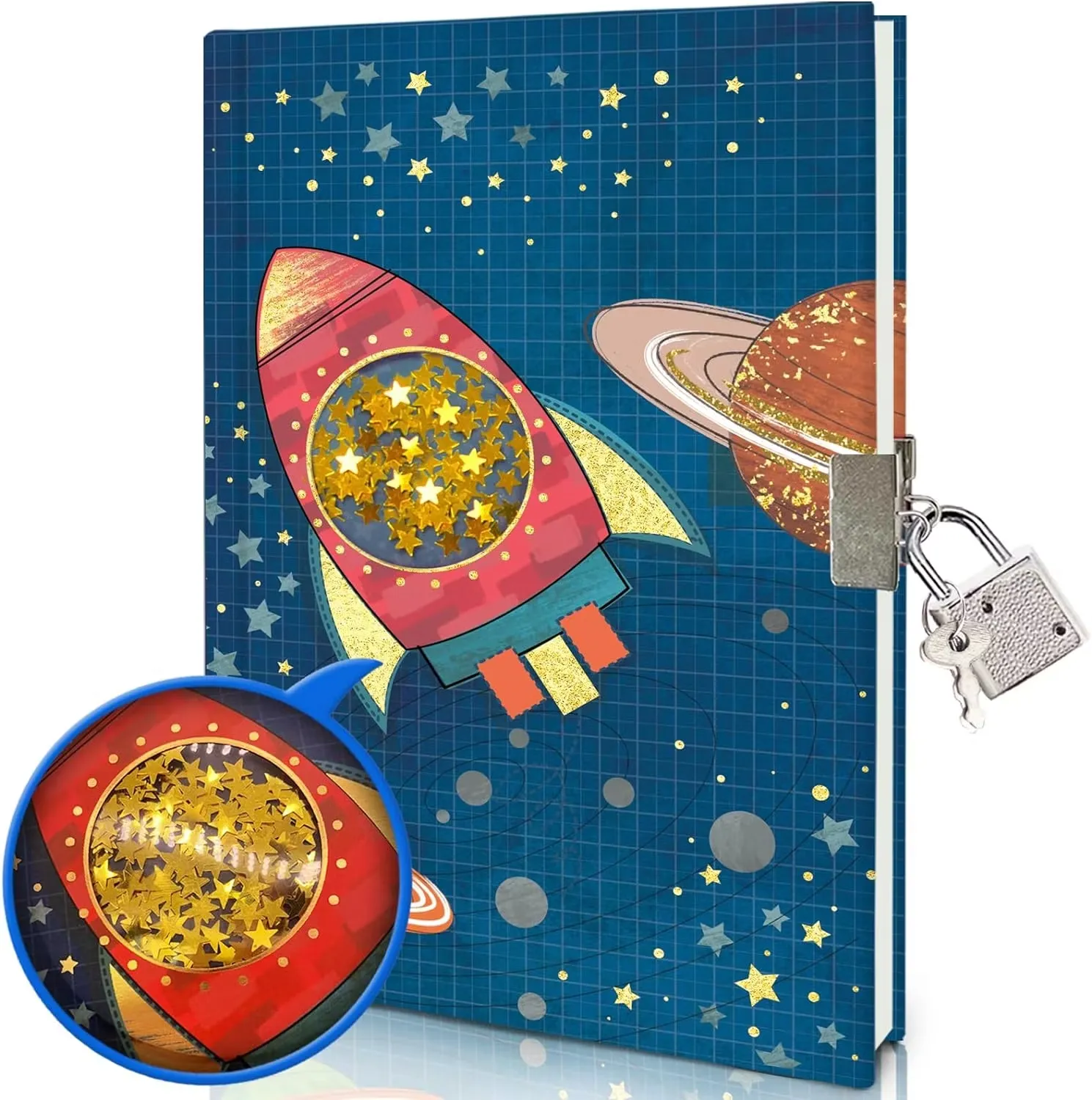 Dagbok Mörkblå Rymden