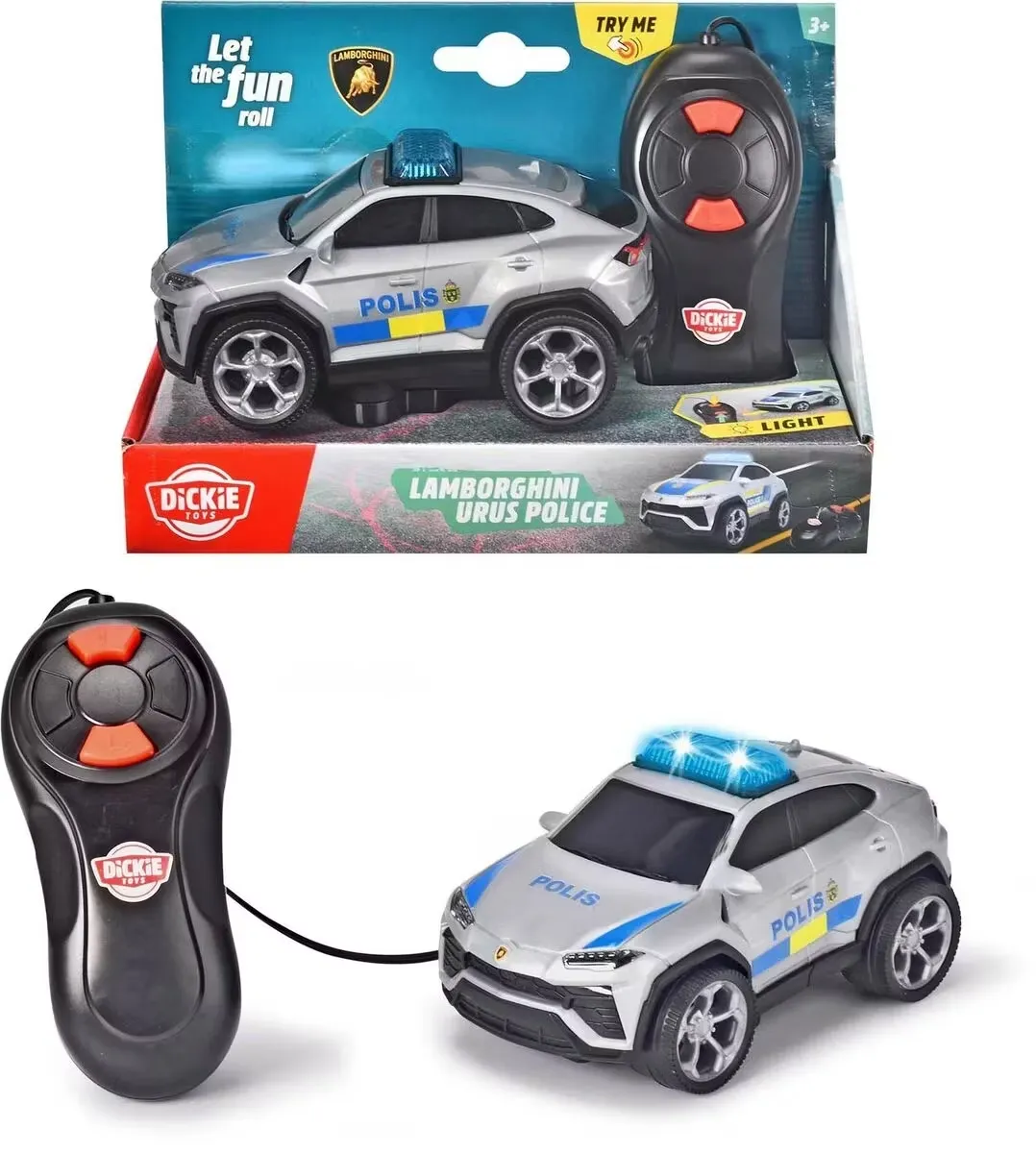 Dickie Toys Svensk Polisbil Lamborghini Urus