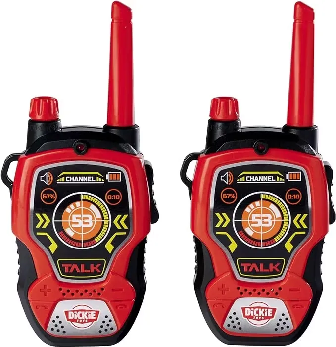 Dickie Toys Walkie Talkies Röd