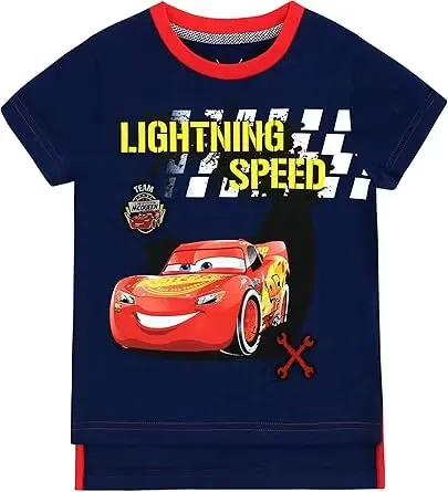 Disney Bilar Blixten Mcqueen T-shirt