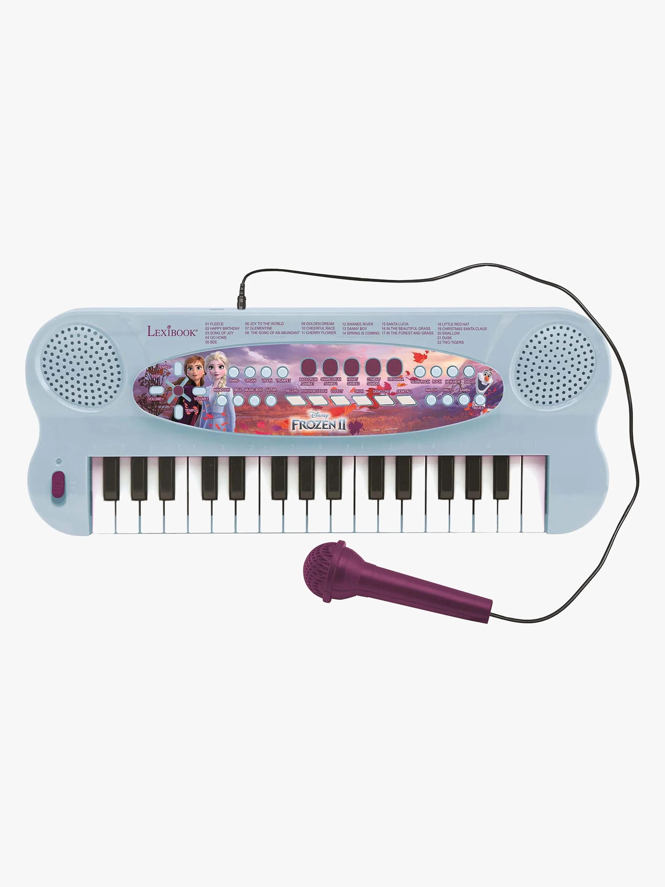 Disney Frozen Keyboard Med Mikrofon