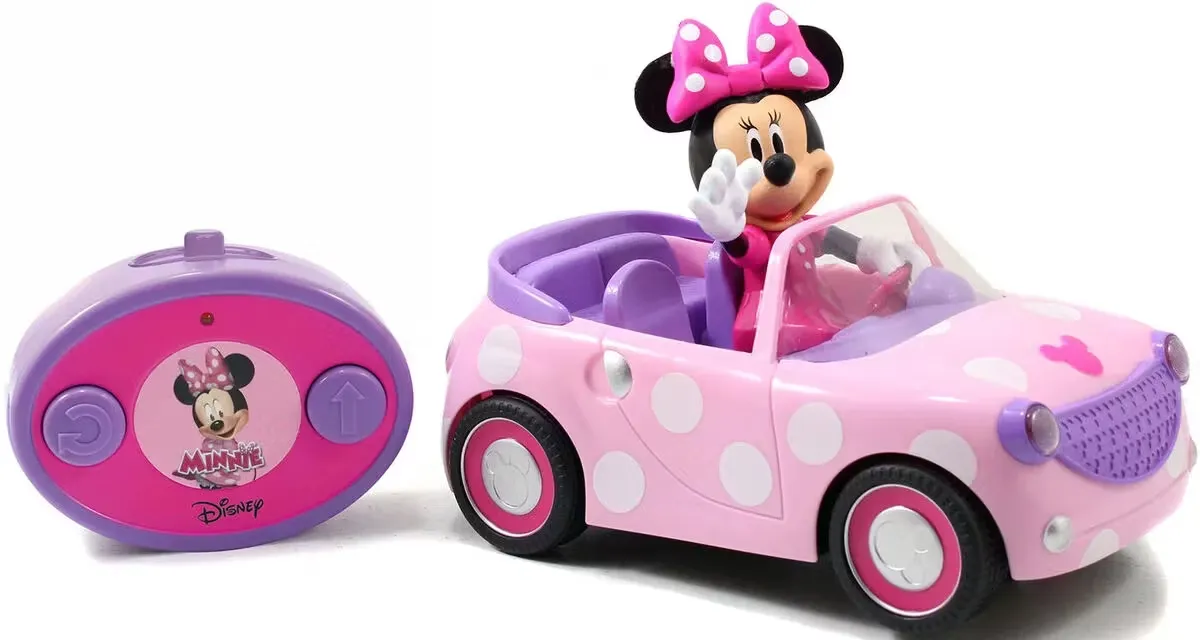 Disney Mimmi Pigg Radiostyrd Bil Rosa