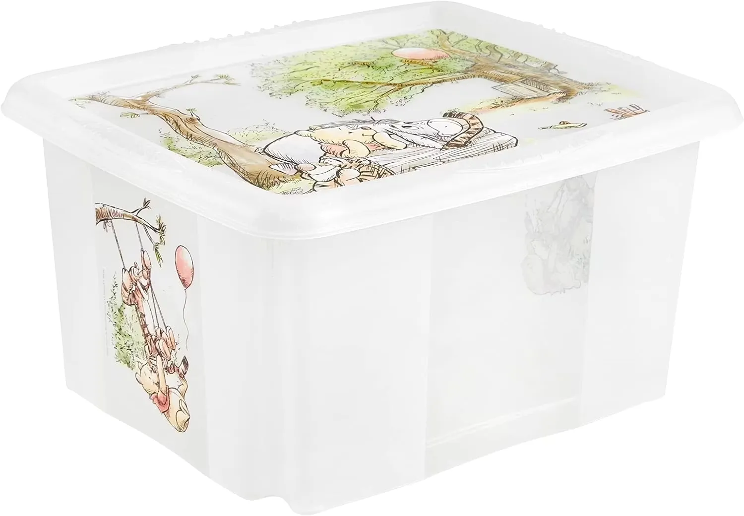 Disney Nalle Puh Förvaringslåda Transparent