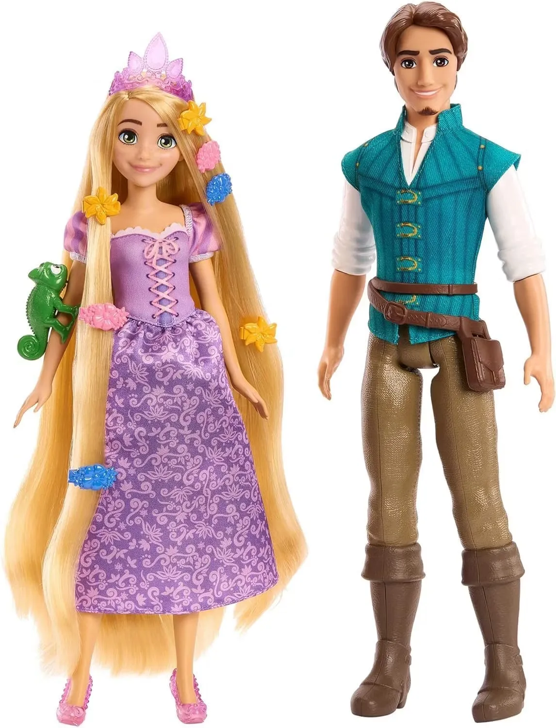 Disney Princess Rapunzel & Flynn Dockor