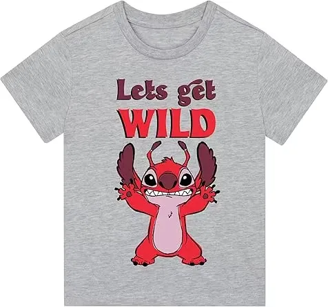 Disney Stitch T-shirt Grå