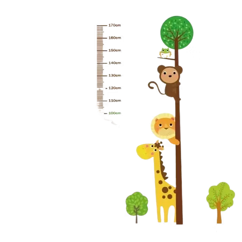 Dreamscape Väggdekal Giraff