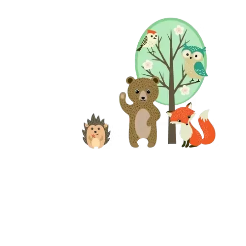 Dreamscape Väggdekal Hello Baby