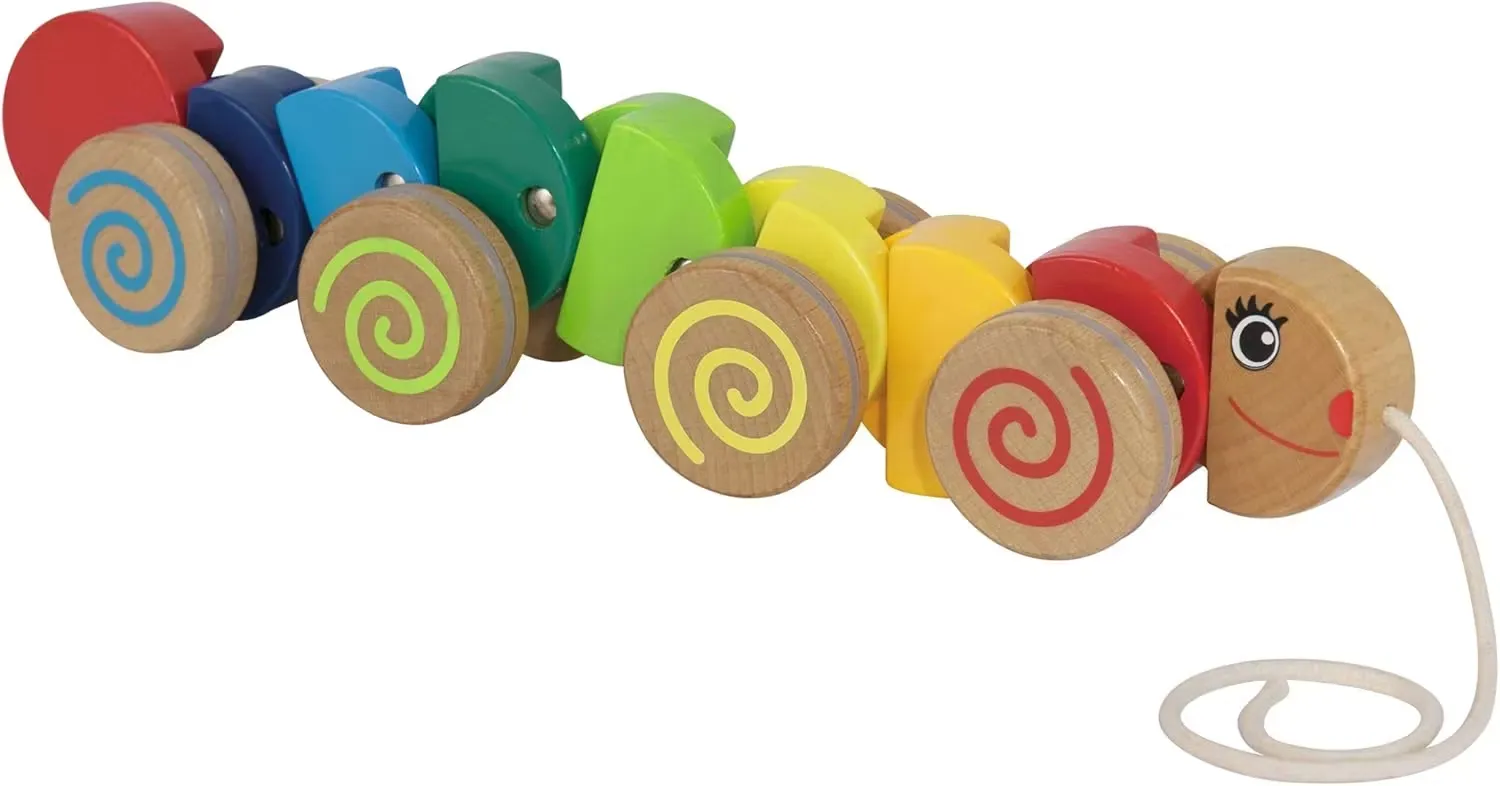 Eichhorn Dragleksak Larv 32cm