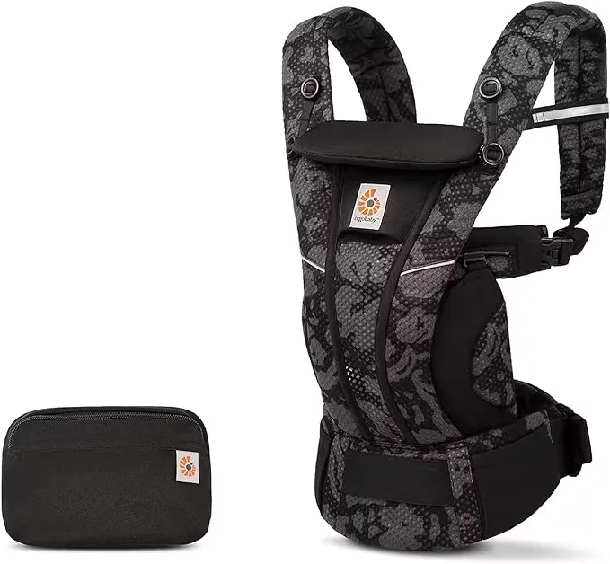 Ergobaby Omni Breeze Bärsele Onyx Blooms