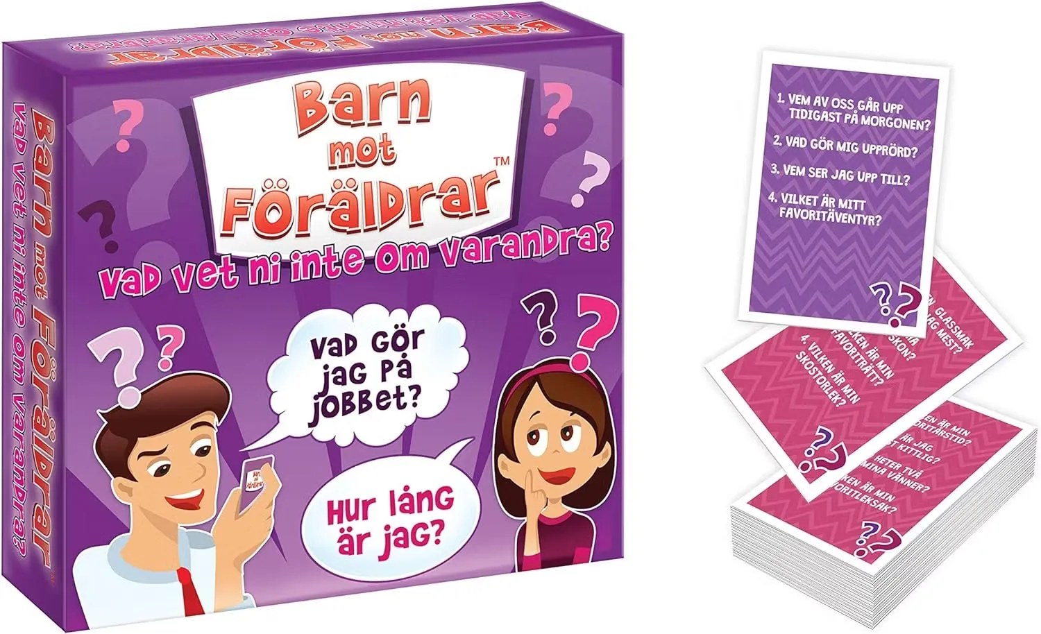 Family Quiz Barn Mot Föräldrar