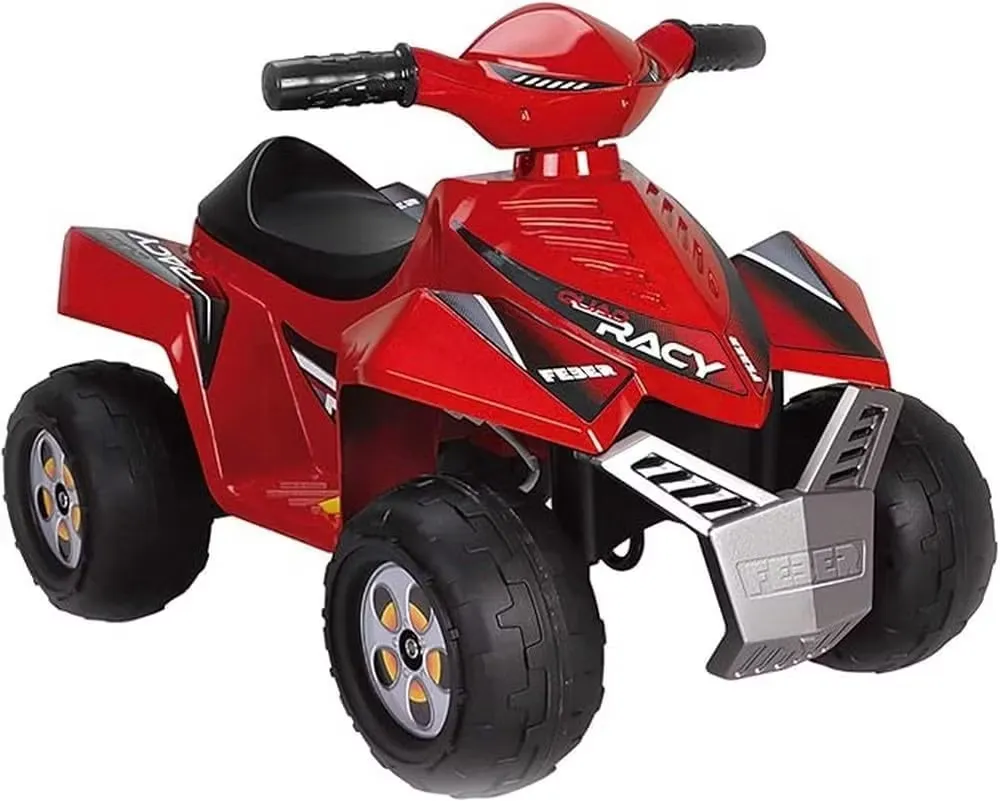 Feber Quad Racy Fyrhjuling El 6V Röd