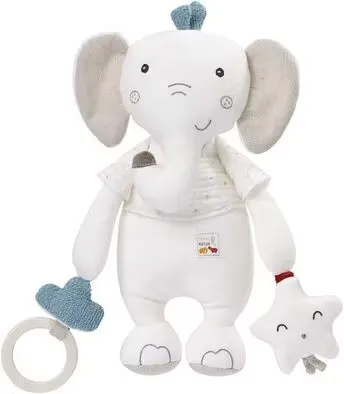 Fehn Aktivitetsleksak Med Skallra Elefant