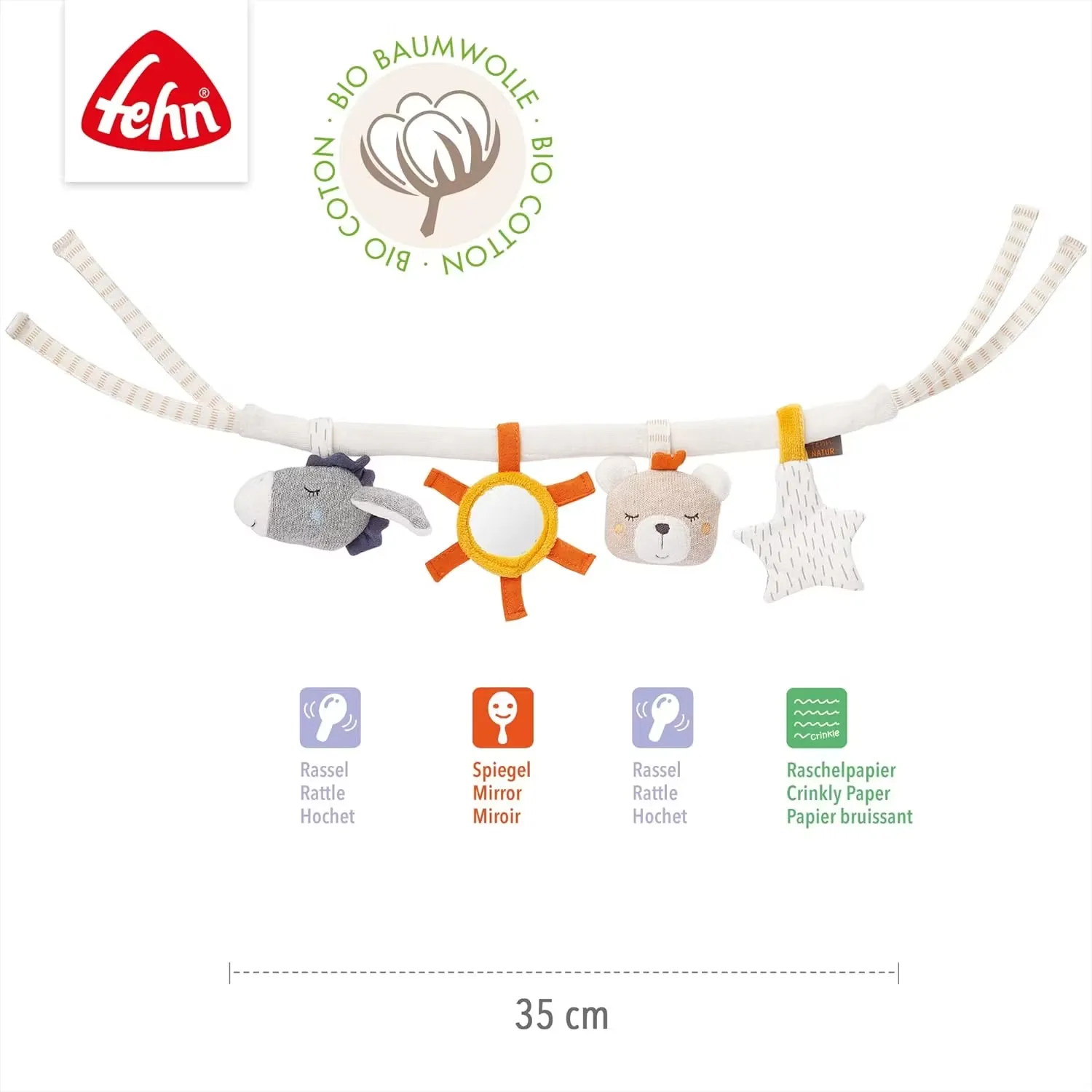 Fehn Barnvagnshänge Nature