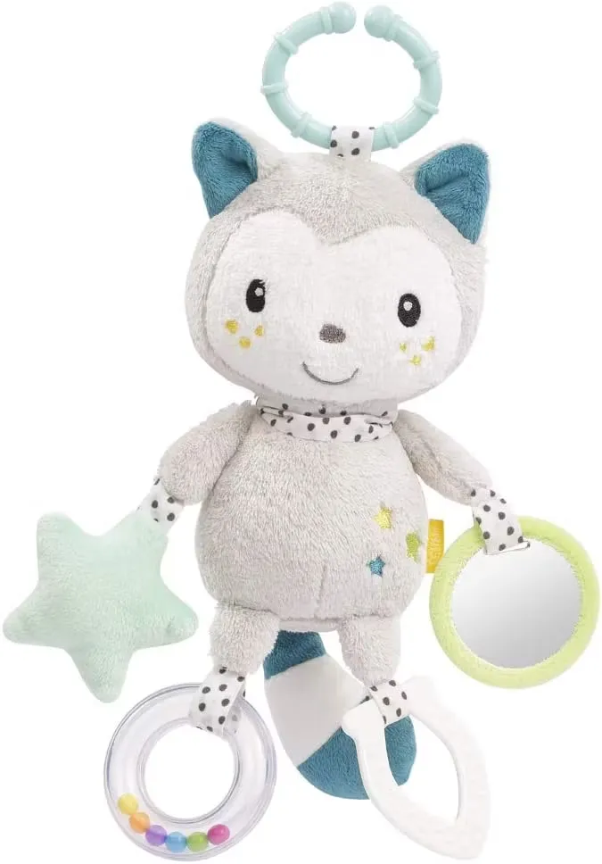 Fehn Katt Barnvagnleksak