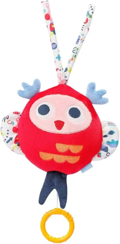 Fehn Speldosa Uggla Röd