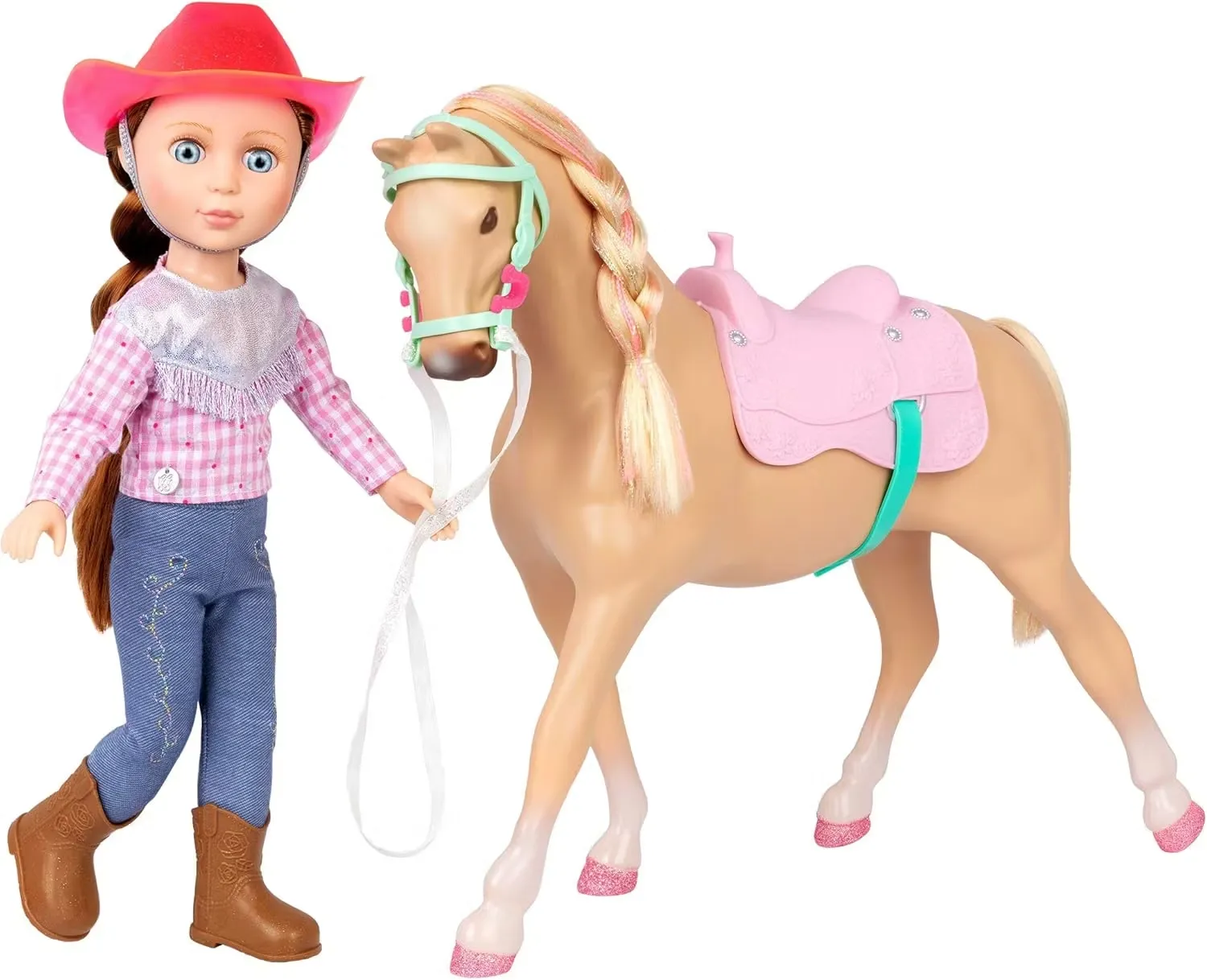 Glitter Girls Docka Med Häst