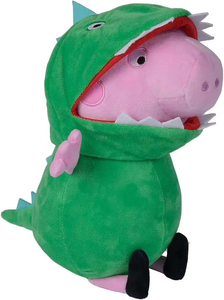 Greta Gris George Med Dino Outfit Gosedjur 30 cm