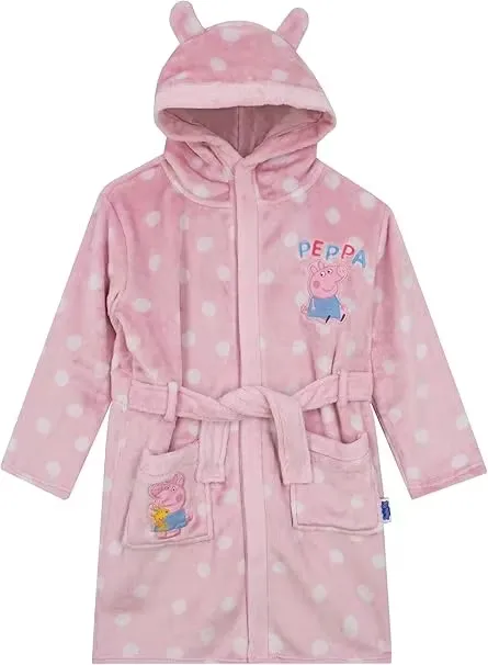 Greta Gris Morgonrock Rosa