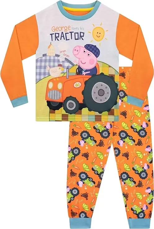 Greta Gris Pyjamasset Orange