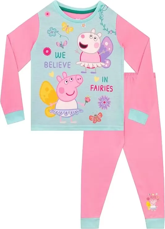 Greta Gris Pyjamasset Rosa