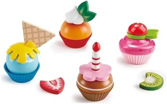 Hape Cupcakes I Trä