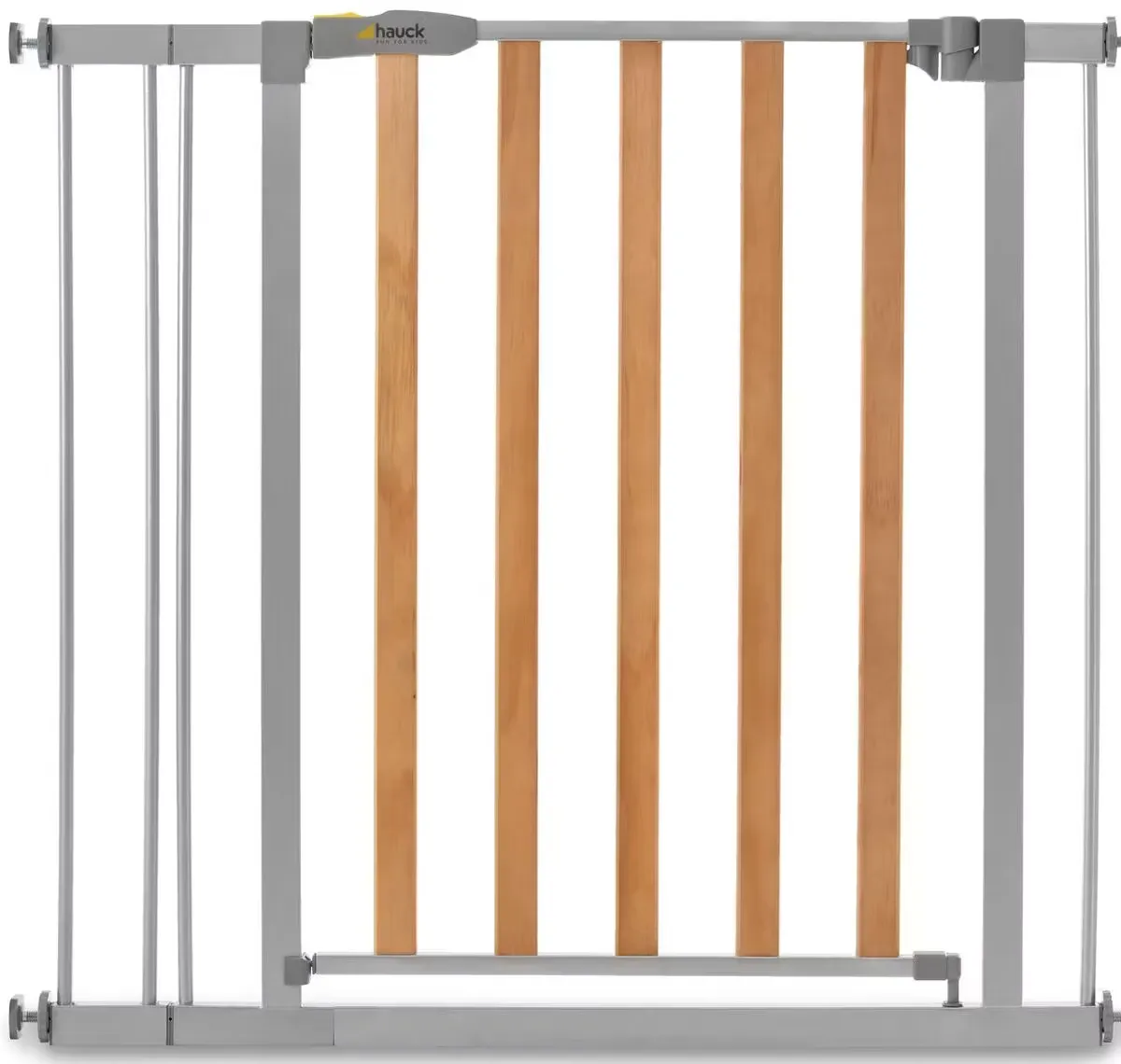 Hauck Woodlock 2 Spänngrind inkl 9 cm Förlängare Silver