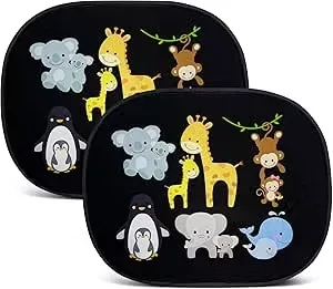 Heckbo 2-Pack Solskydd Svart