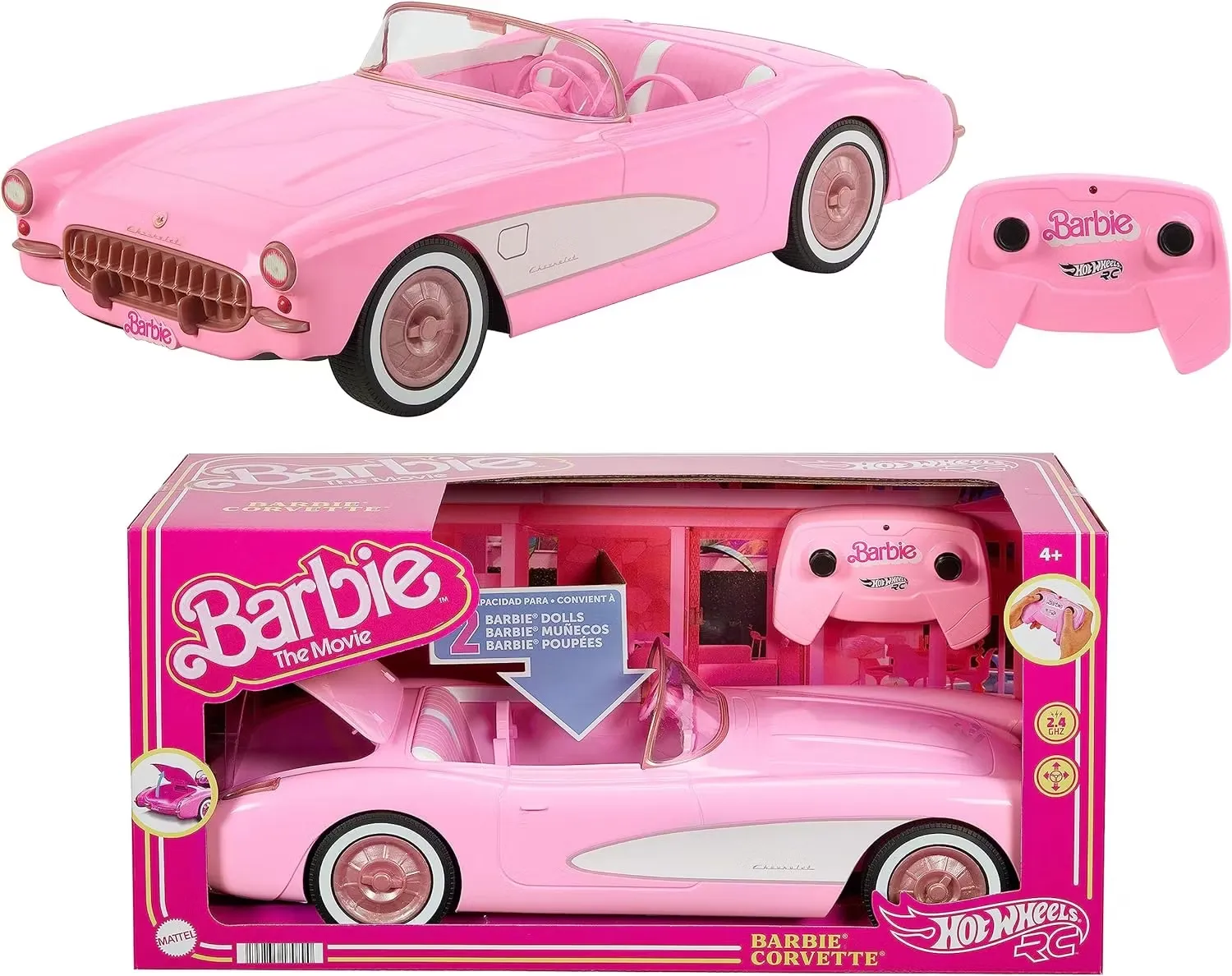 Hot Wheels Barbie The Movie Corvette