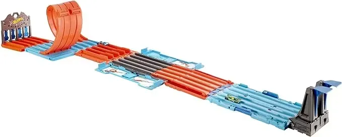 Hot Wheels Racing box med 3 stunts