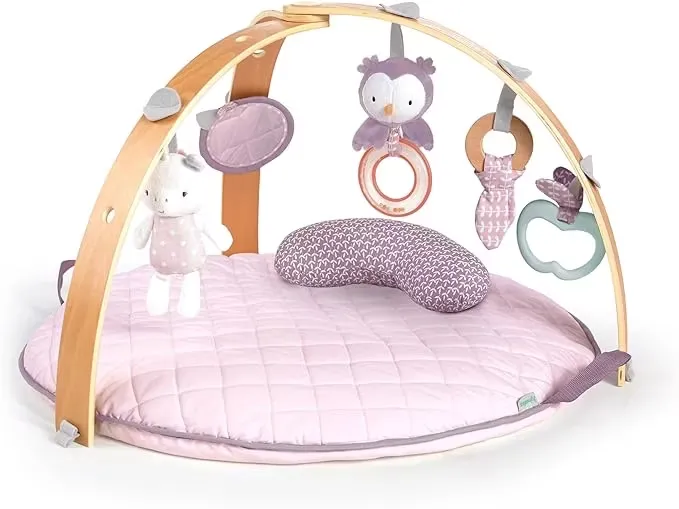 Ingenuity Cosy Spot Vändbart Aktivitetsgym Rosa