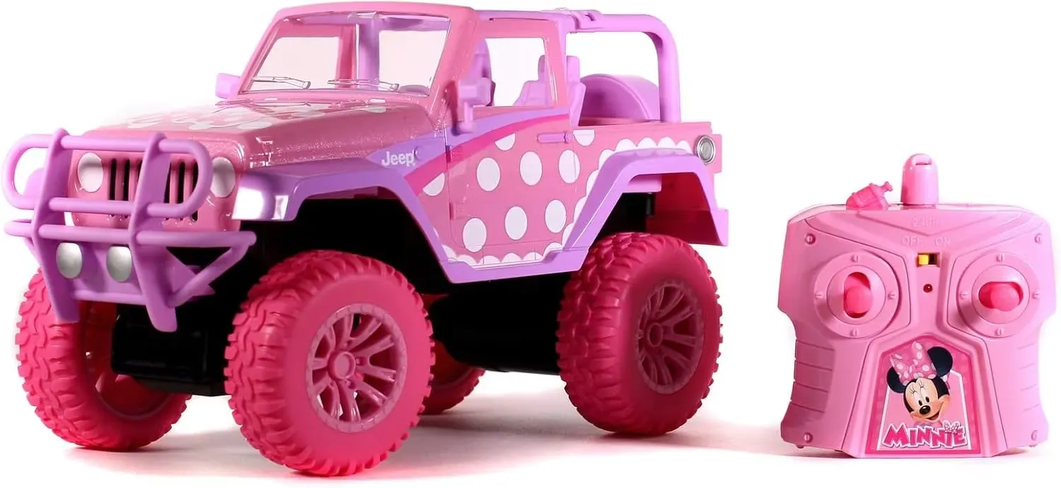 Jada Toys Mimmi Pigg Jeep Wrangler Rosa