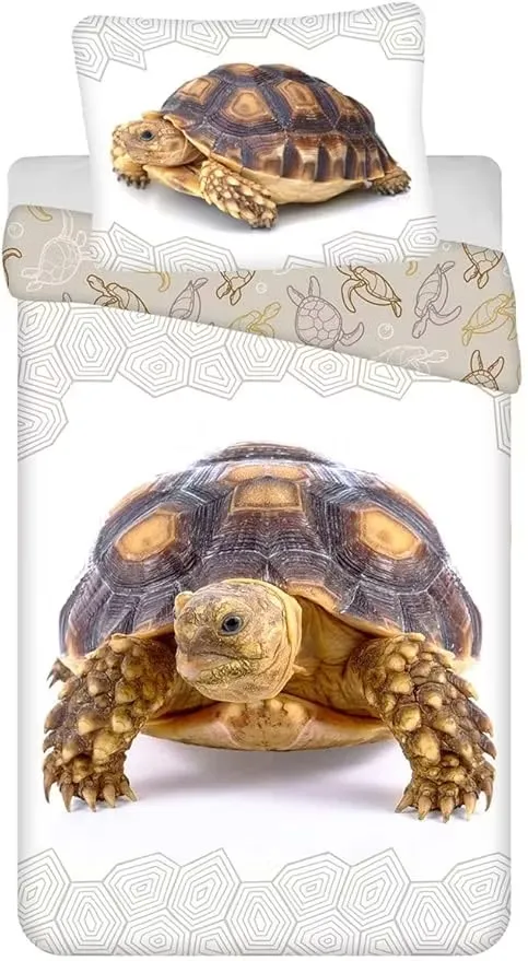 Jerry Fabrics Påslakanset Sköldpadda