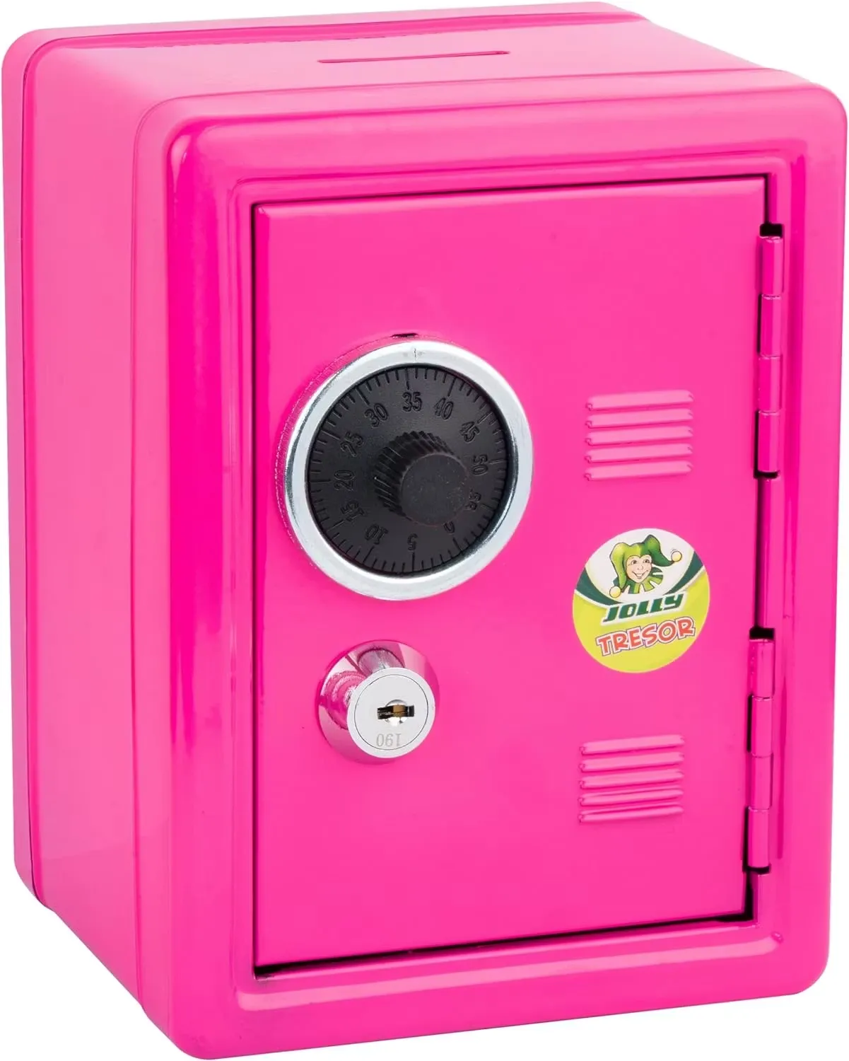 Jolly Safe Kassaskåp Med Kod och Nyckel Rosa