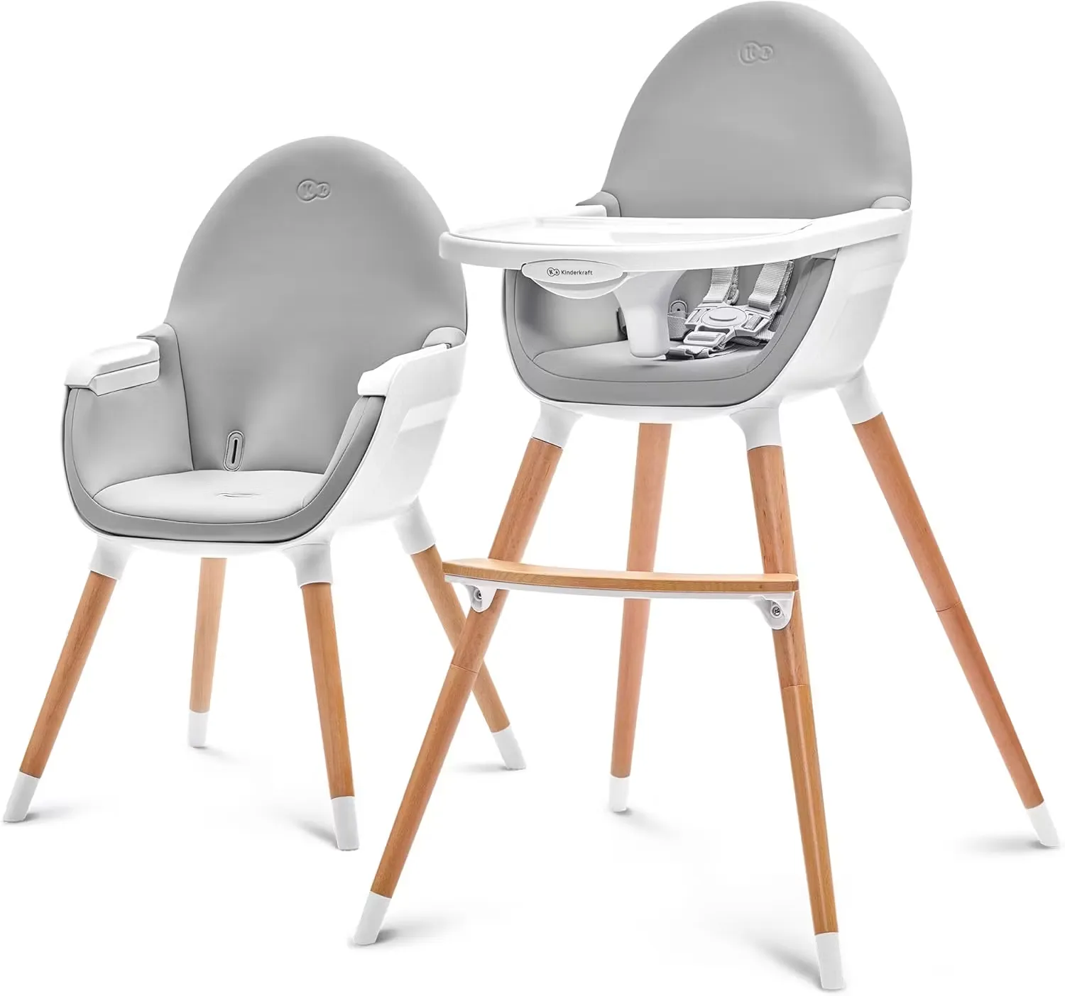 Kinderkraft Fini Barnstol Grå