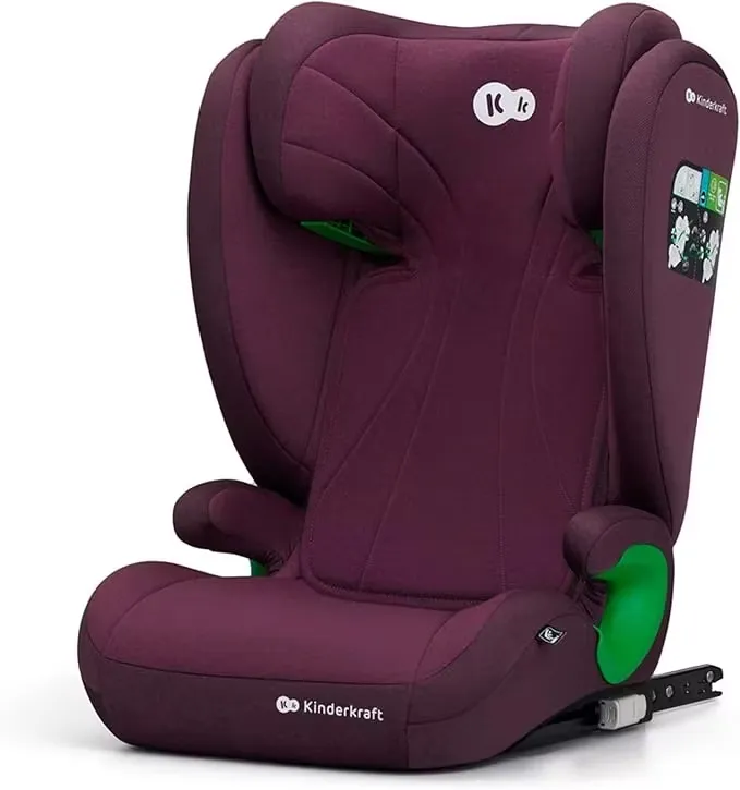 Kinderkraft JUNIOR FIX 2 i-Size Bältesstol Cherry Pearl