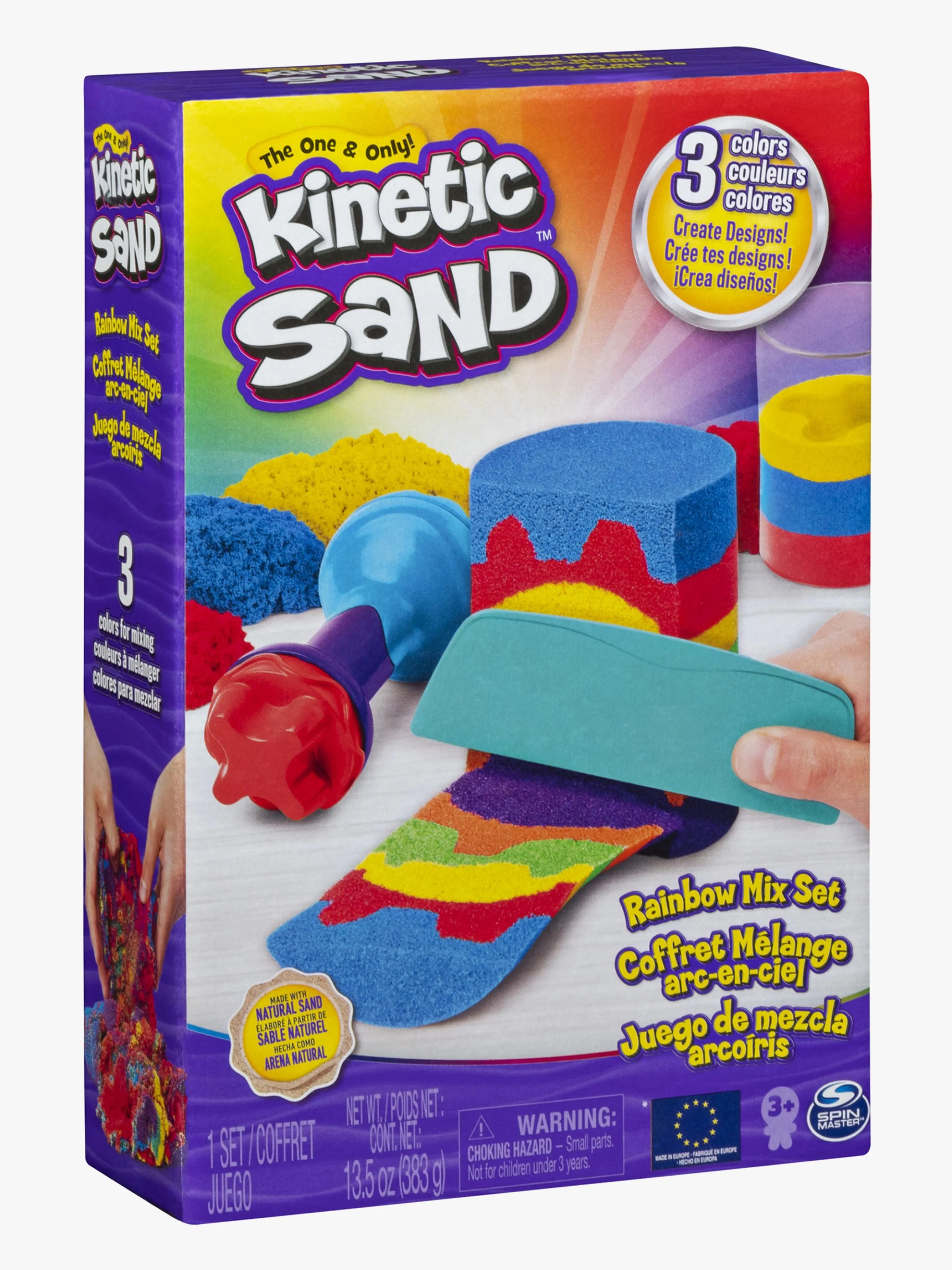 Kinetic Sand Lekset Rainbow Mix