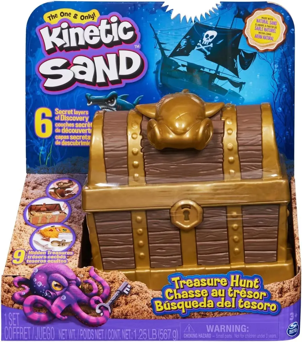 Kinetic Sand Lekset Skattjakt