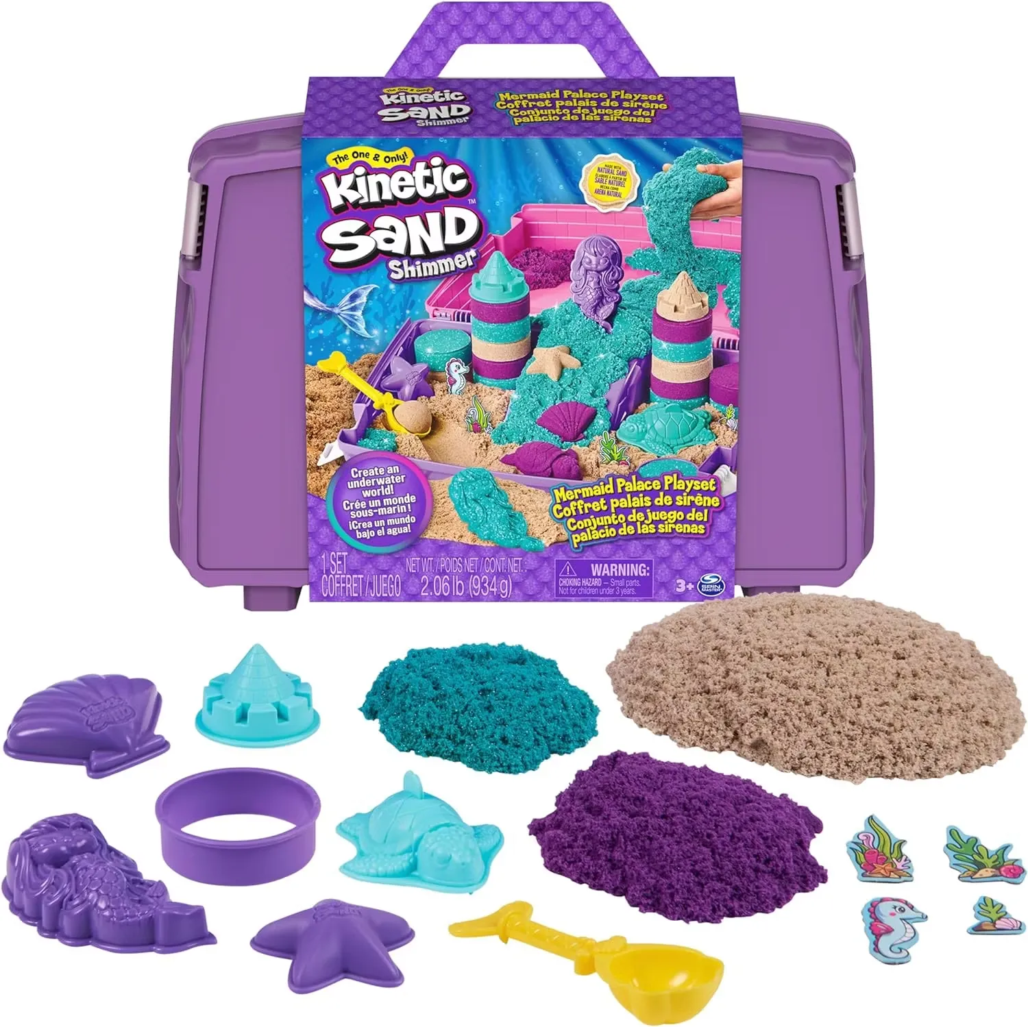 Kinetic Sand Sjöjungfruväska