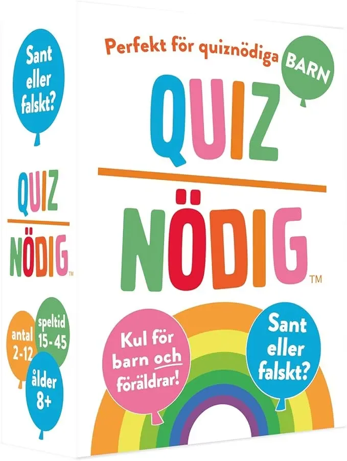 Kylskapspoesi Quiznödig sant eller falskt