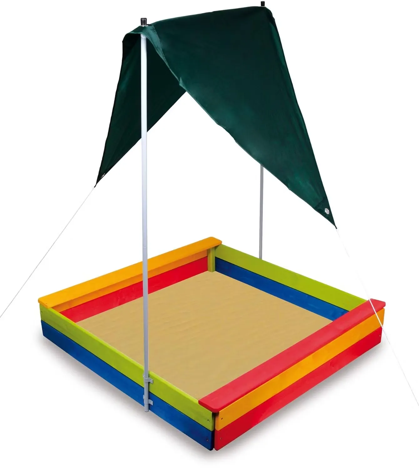 Legler Sandlåda Med Tygtak