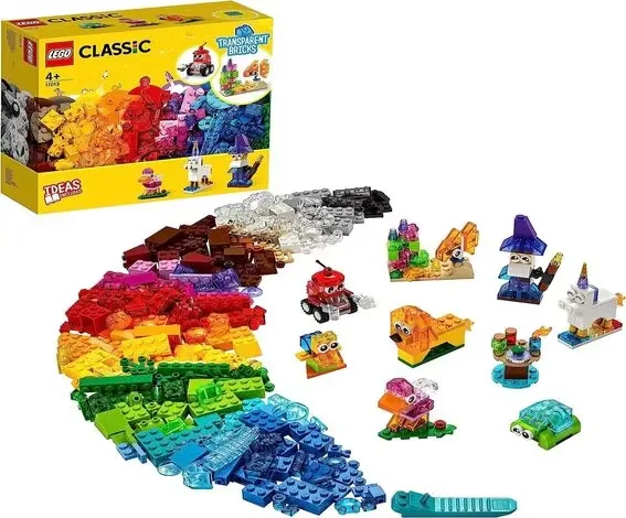 LEGO 11013 Classic Kreativa Transparenta Klossar