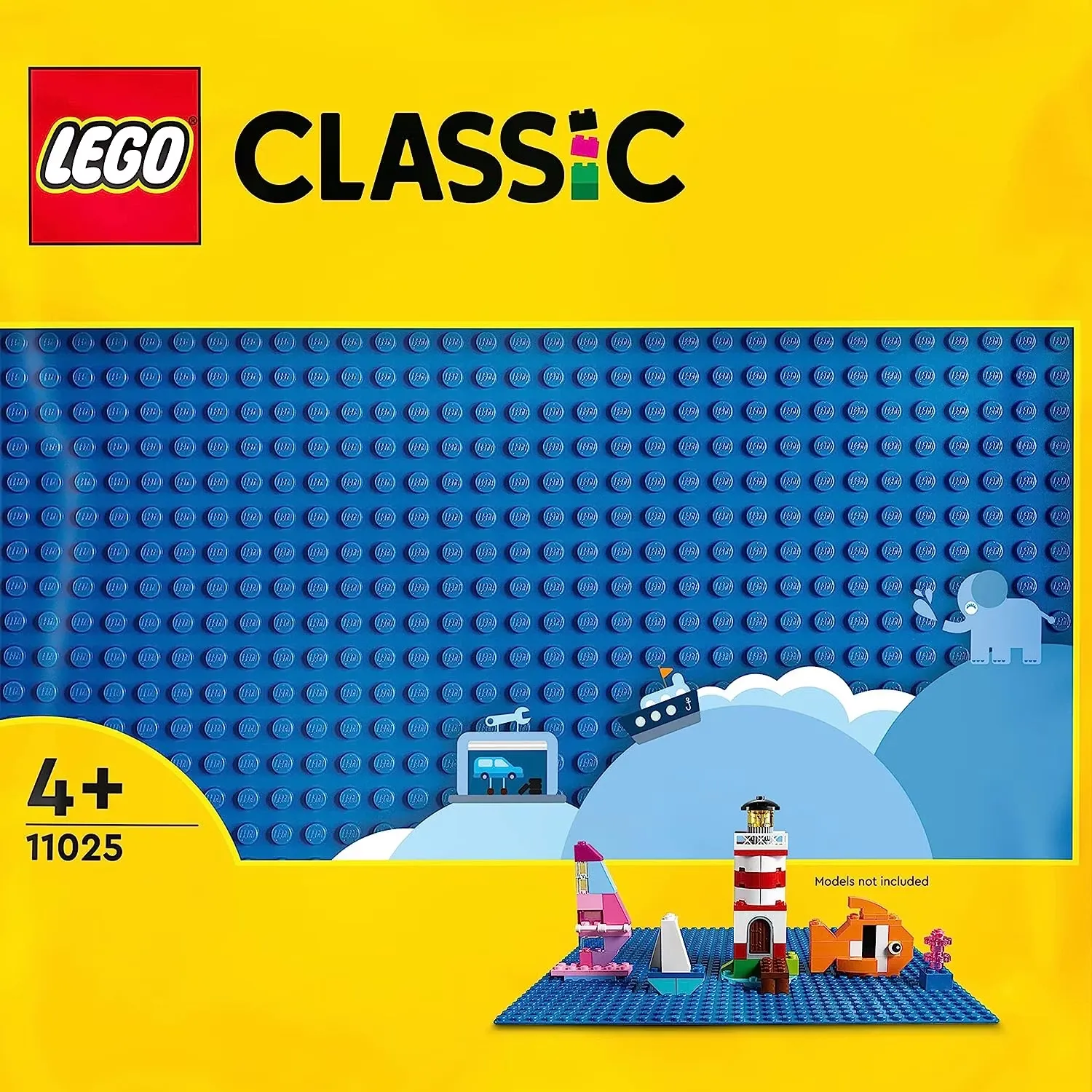 LEGO 11023 Classic Basplatta Blå
