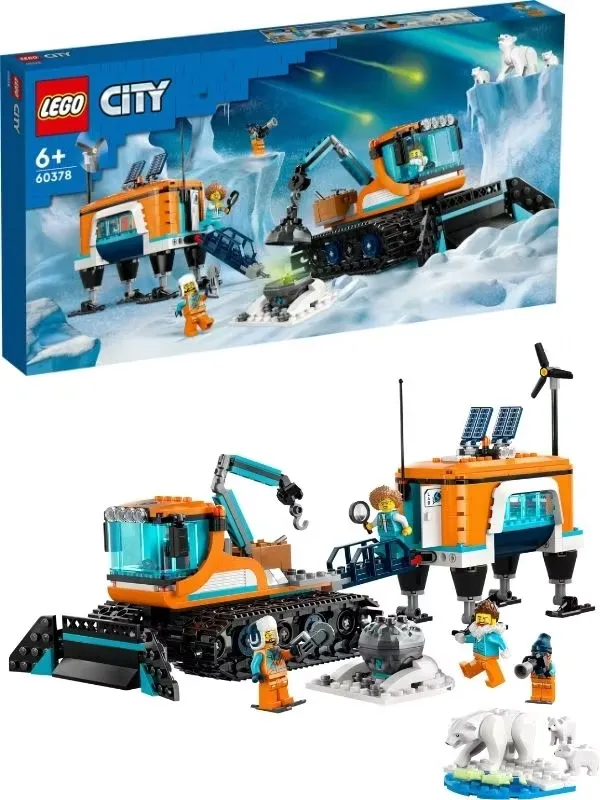 LEGO City 60378 Polarutforskarbil Och Mobilt Labb